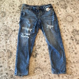 Maurice’s high rise boyfriend jeans